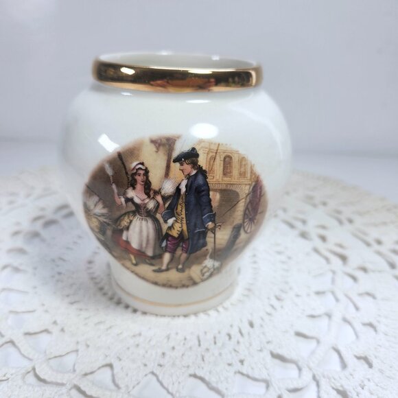 Crown Devon Porcelain Vase Cries of London Victorian Style Staffordshire… - Picture 1 of 9
